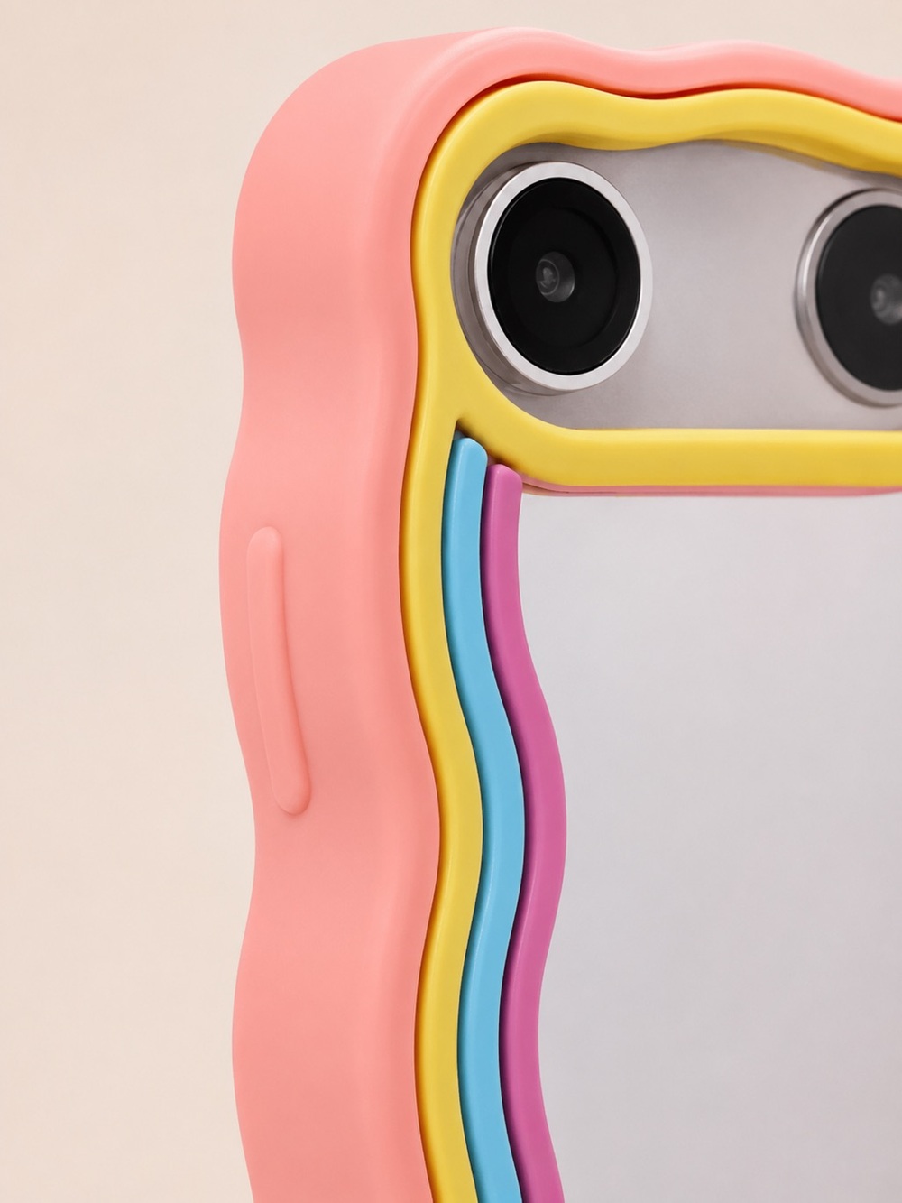 Kate Spade New York Rainbow Silicone Mirrored iPhone 15 Pro Case - Picture 4 of 7